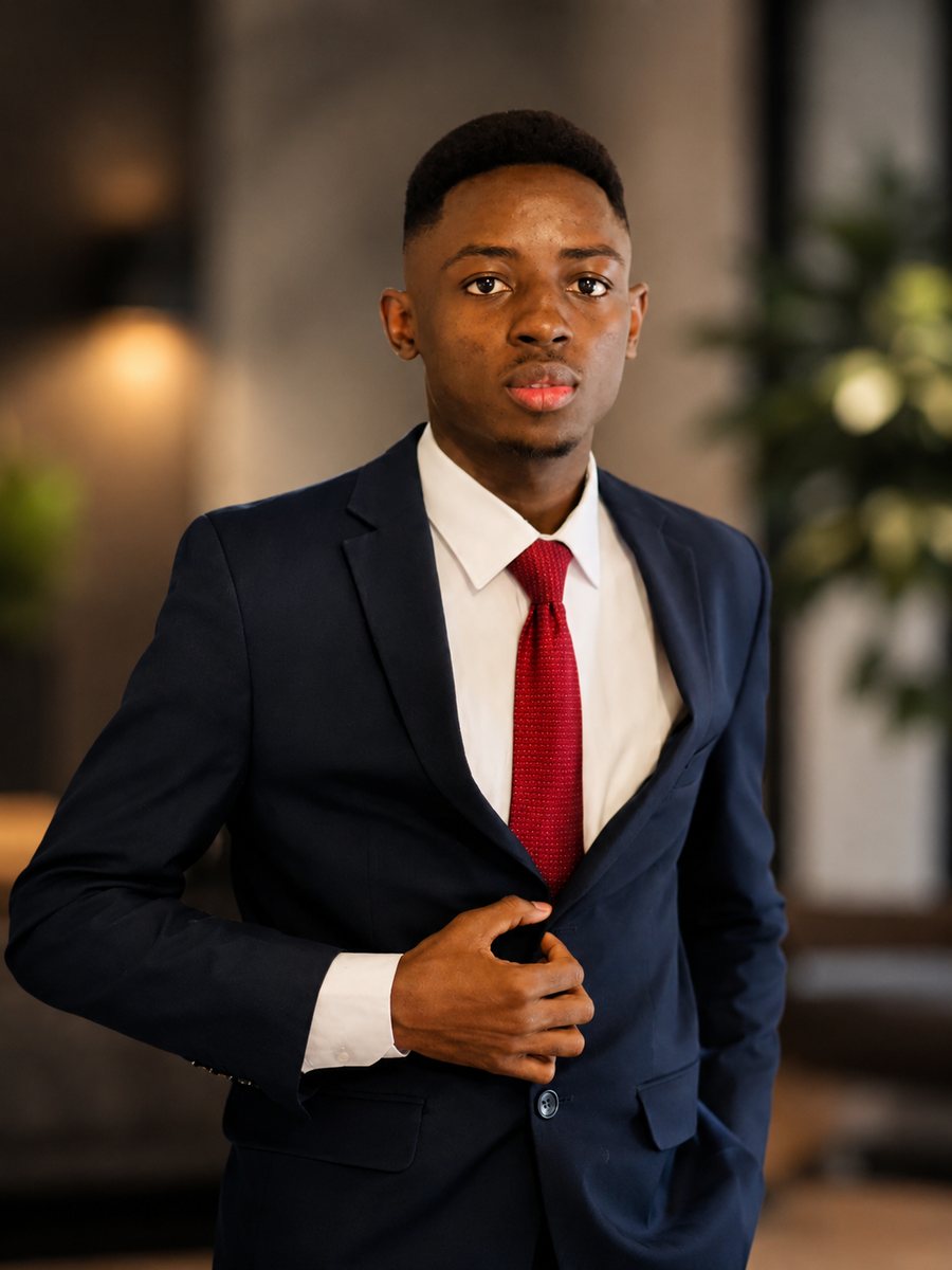 Emmanuel Divine, known as Mr. ASH, Founder and CEO of ASH Glo